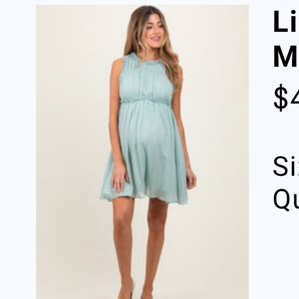 Pinkblush Light Blue Sleeveless Dress